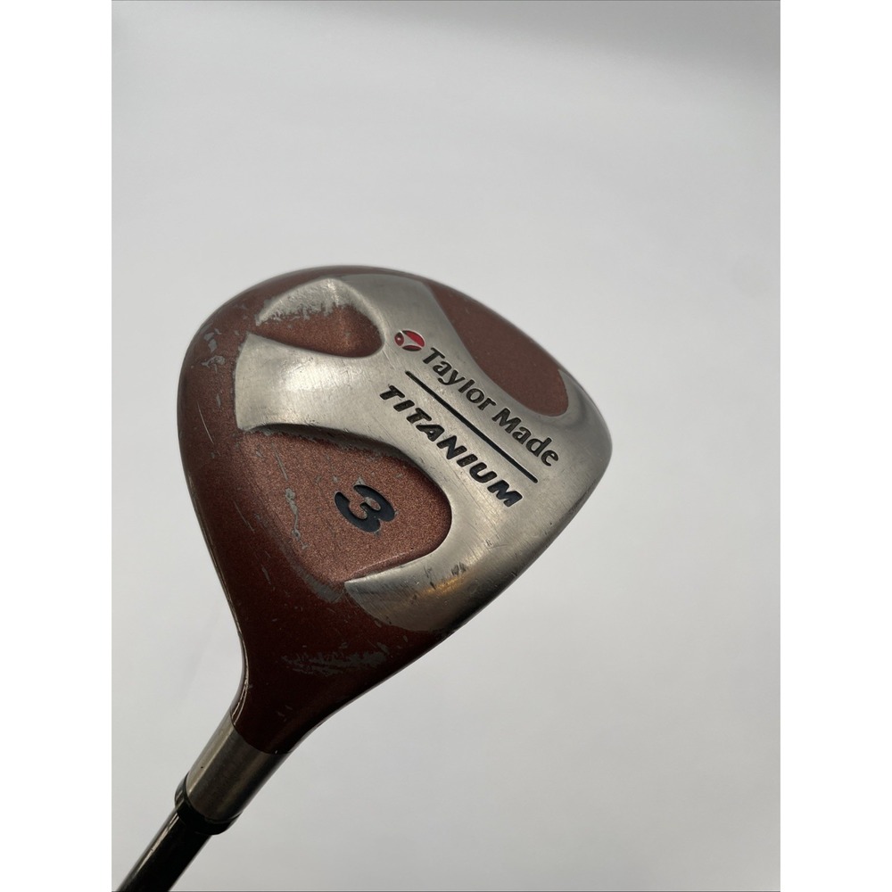 TaylorMade Titanium 3 Wood S-90 Plus Bubble Shaft 43"